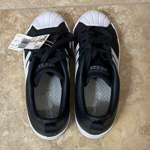 Adidas Streetcheck Women’s Sneakers – Black/White – Size 7.5M